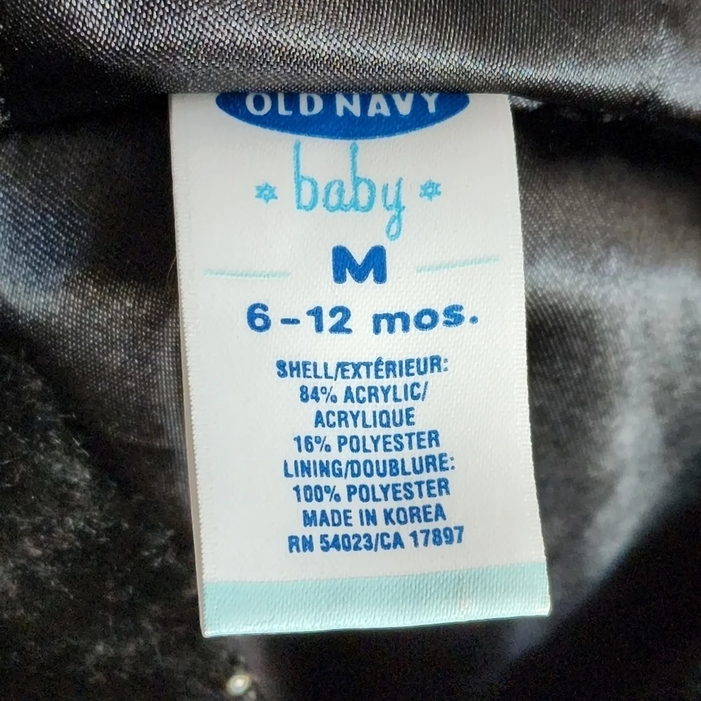 Old Navy Kid's Faux Fur Full-Zip Hoodie - 6-12 Months